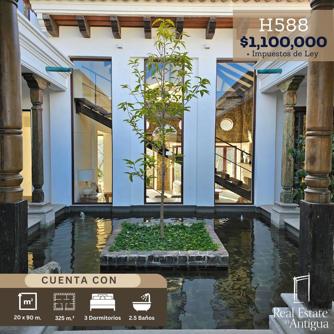 Exclusive residence 7 minutes from La Antigua